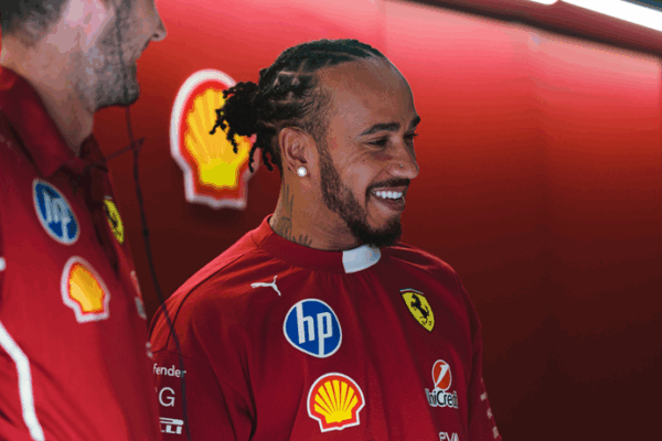 Scuderia Ferrari's Lewis Hamilton before his qualifying session at the F1 Austrian GP