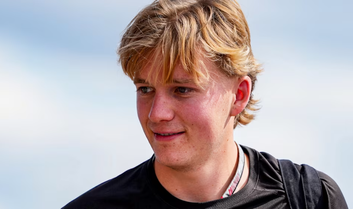 James Hedley, the British driver how was part of AIX Racing before joining Van Amersfoort Racing in the F3 2025 season finale