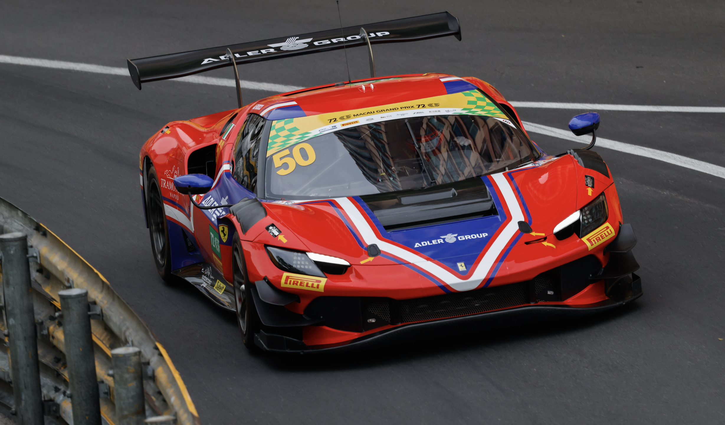 Macau GP | FIA GT World Cup | Qualifying Race | Fuoco claims commanding victory Antonio Fuoco delivered a commanding performance at the wheel of the No. 50 AF Corse Ferrari 296 GT3 to secure a dominant victory in Saturday's FIA World GT Cup Qualifying Race at the Macau GP.
