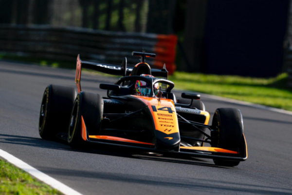 Martinius Stenshorne at the F3 2025 Monza Finale for Hitech TGR, teammates with Gerrard Xie and Nikita Johnson.