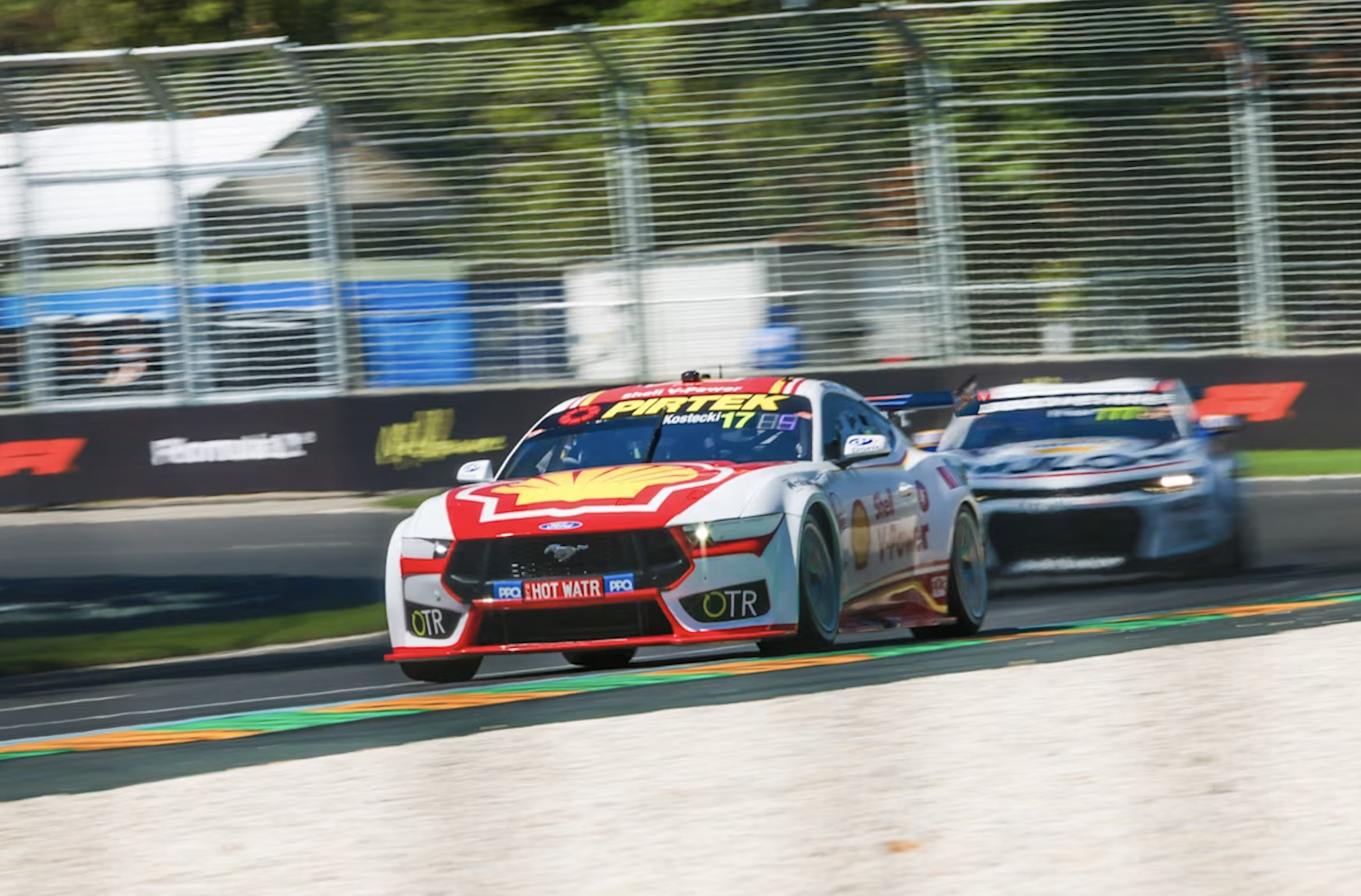 Kostecki in Race 7 at the 2026 Melbourne SuperSprint.