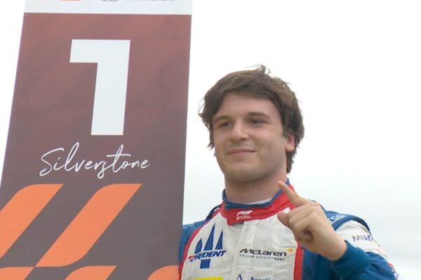 Matteo De Palo claimed victory in the 2026 FIA F3 Feature Race at Silverstone during the British Grand Prix weekend.