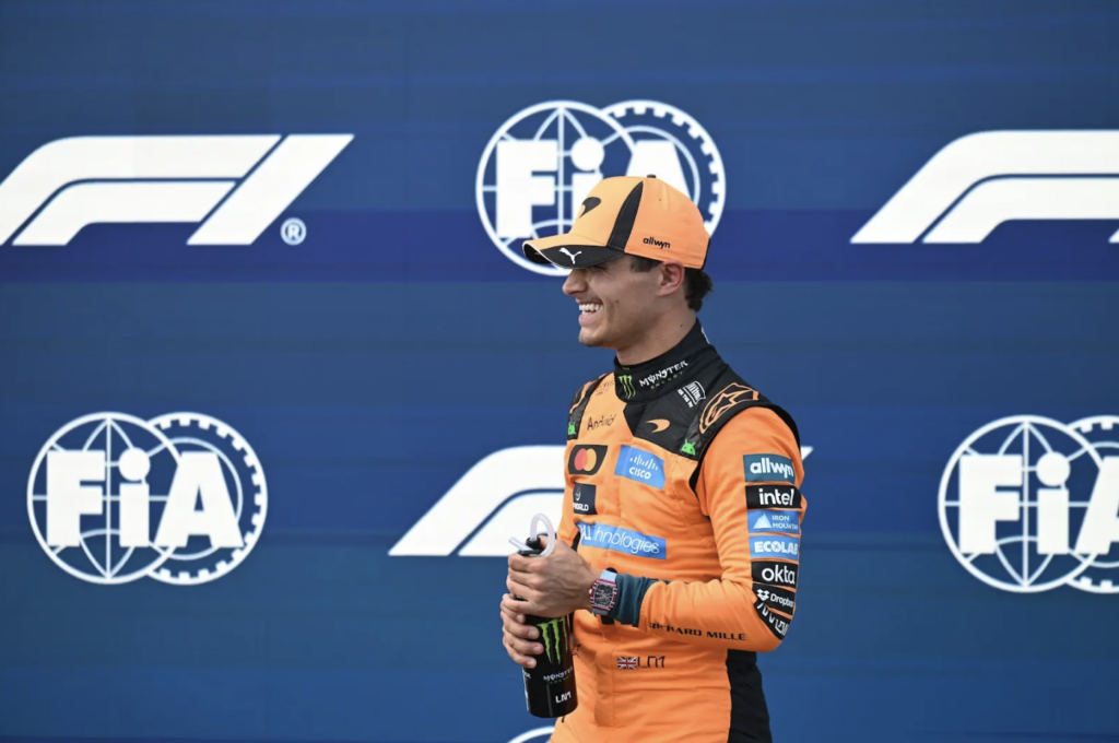 Norris 2026 F2 Hungarian GP Qualifying