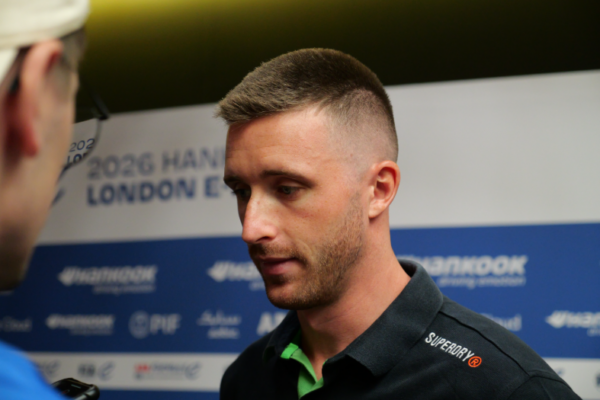 Joel Eriksson driving for Envision Racing