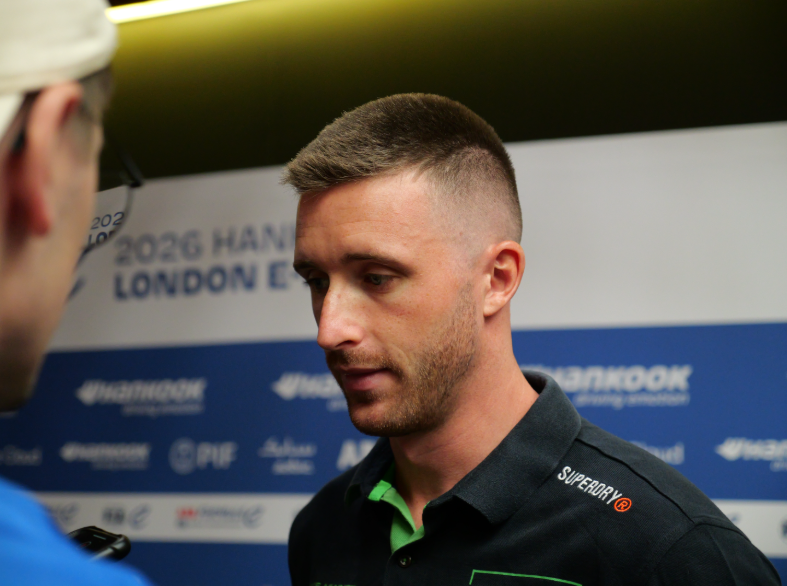 Joel Eriksson driving for Envision Racing