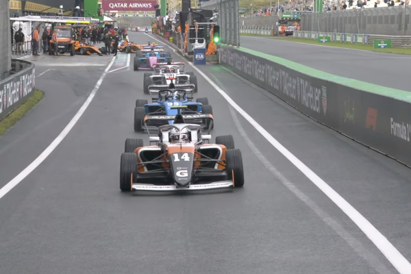 Palmowski takes F1 Academy Dutch GP pole after a chaotic qualifying session shaped by red flags, traffic and late tyre gambles.