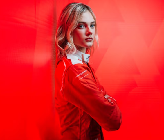 Alba Larsen becomes the first confirmed driver for 2027 F1 Academy, remaining with Ferrari after earning a third-season exemption.