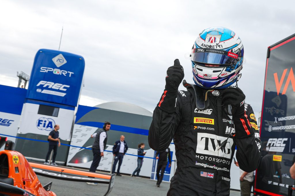 Wheldon takes the final 2026 FREC pole at Hockenheim, with Nakamura-Berta alongside as four drivers prepare for the title decider.
