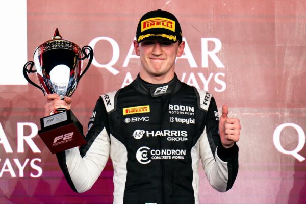 Ireland and Rodin Motorsport's Alex Dunne heads into his second F2 season in 2026 and is expected to be a championship contender.