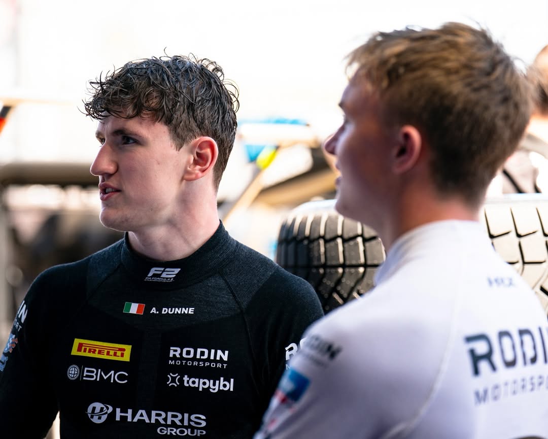 Alex Dunne is handed a grid penalty for the next F2 round after colliding with Martinius Stenshorne in the 2026 Australian GP Feature Race.