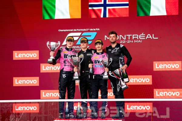 A 2nd place finish for Alex Dunne in the F2 Feature Race at the 2026 Canadian GP has kick-started the Irishman's season.