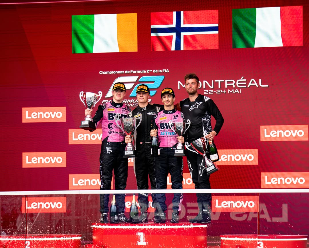 A 2nd place finish for Alex Dunne in the F2 Feature Race at the 2026 Canadian GP has kick-started the Irishman's season.