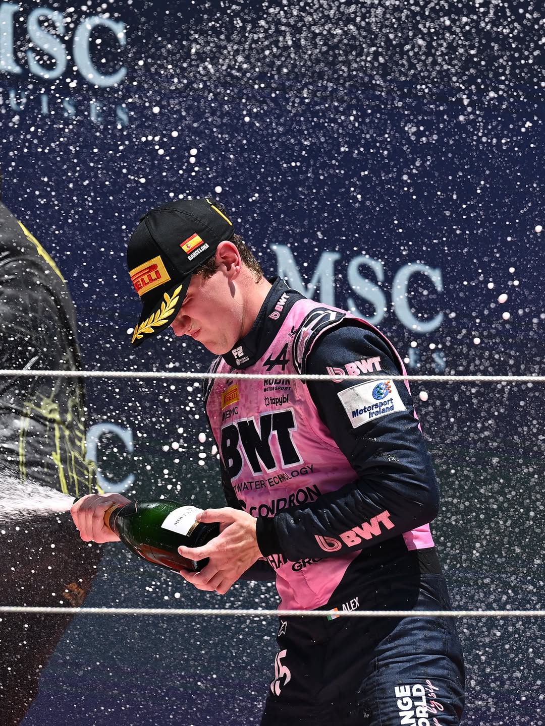 Alex Dunne continued his strong run of form with a third straight podium in a 2026 F2 Feature Race, this time at the Barcelona-Catalunya GP.