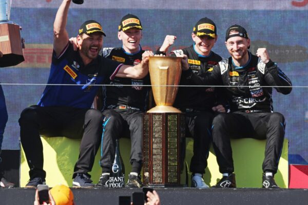 Lamborghini and Grasser make history at the 24 hours of Spa, winning the race after 549 laps