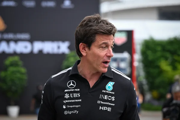 Once more in F1 2026, Toto Wolff faced questions about George Russell’s Mercedes struggles as he only finished P8 in the United States GP.