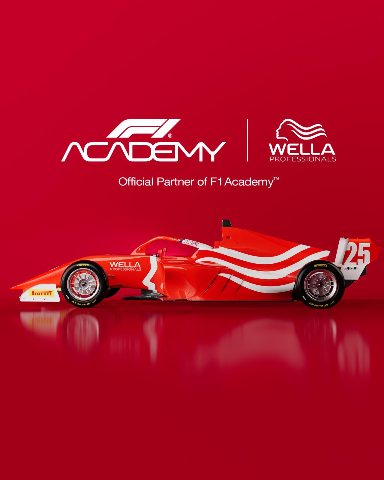 F1 Academy Wella Professionals livery
