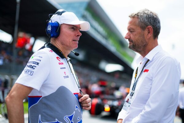 Alpine F1 announces Steve Nielsen as Managing Director and other key hires Alan Permane, Racing Director at Visa Cash App RB talks with Steve Nielsen, F1 Sporting Director on the grid prior tothe F1 Grand Prix of Austria at Red Bull Ring on June 30, 2024 in Spielberg, Austria
