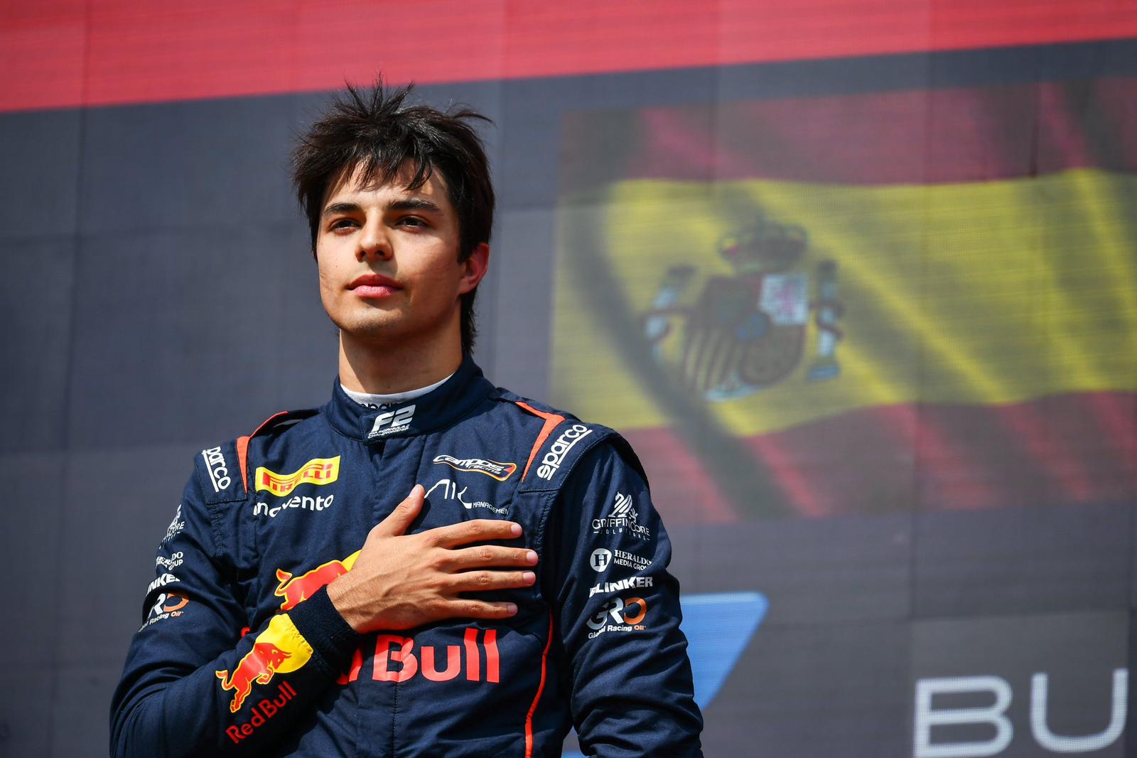 Pepe Martí of Campos Racing took the win of the F2 Sprint Race at the 2025 Hungarian GP