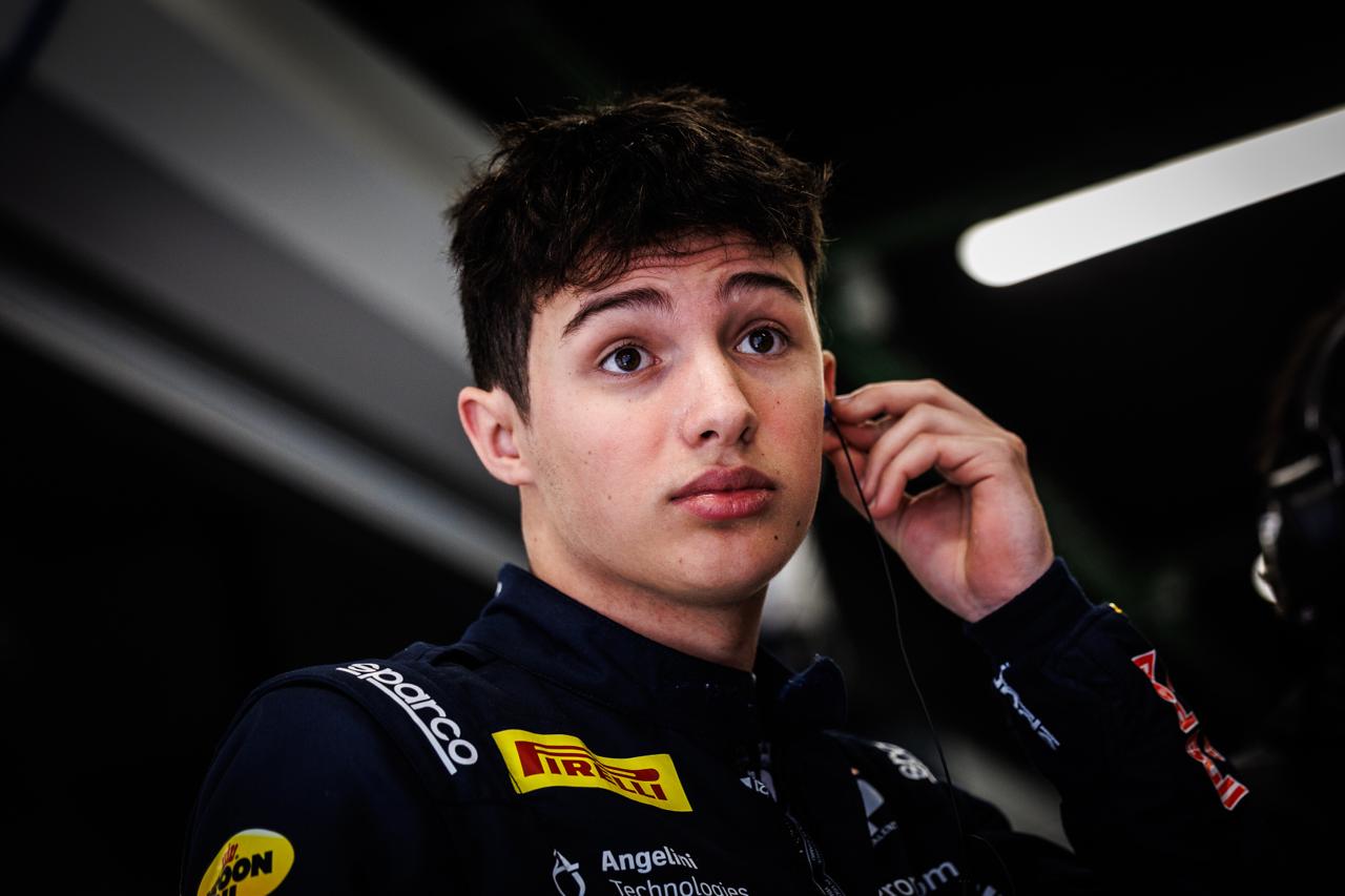 Mattia Colnaghi F3 rookie during pre-season testing at Circuit de Barcelona-Catalunya