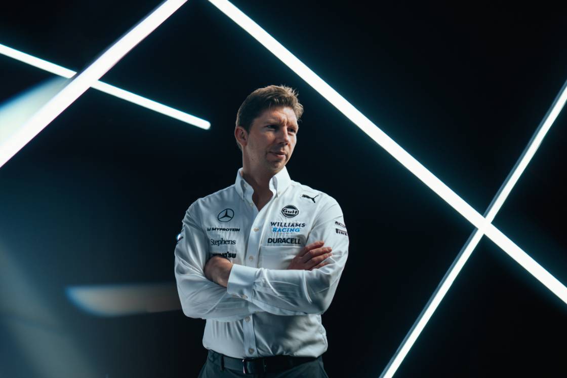 Atlassian Williams Racing Team Principle James Vowels