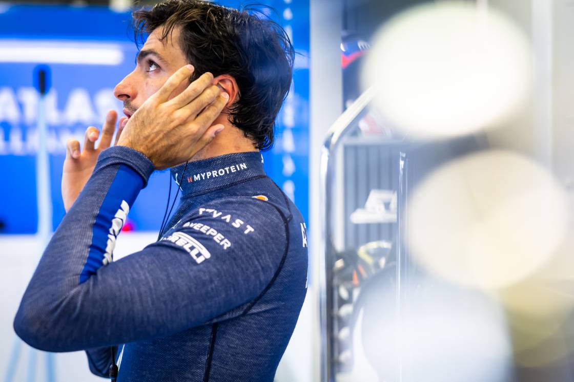 Carlos Sainz on Saturday of the Melbourne GP