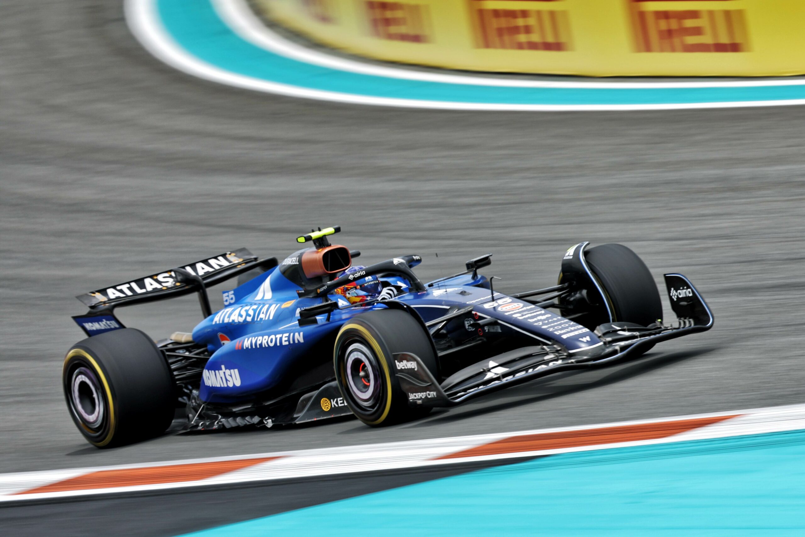 Carlos Sainz at the 2025 F1 Miami Grand Prix (Saturday)