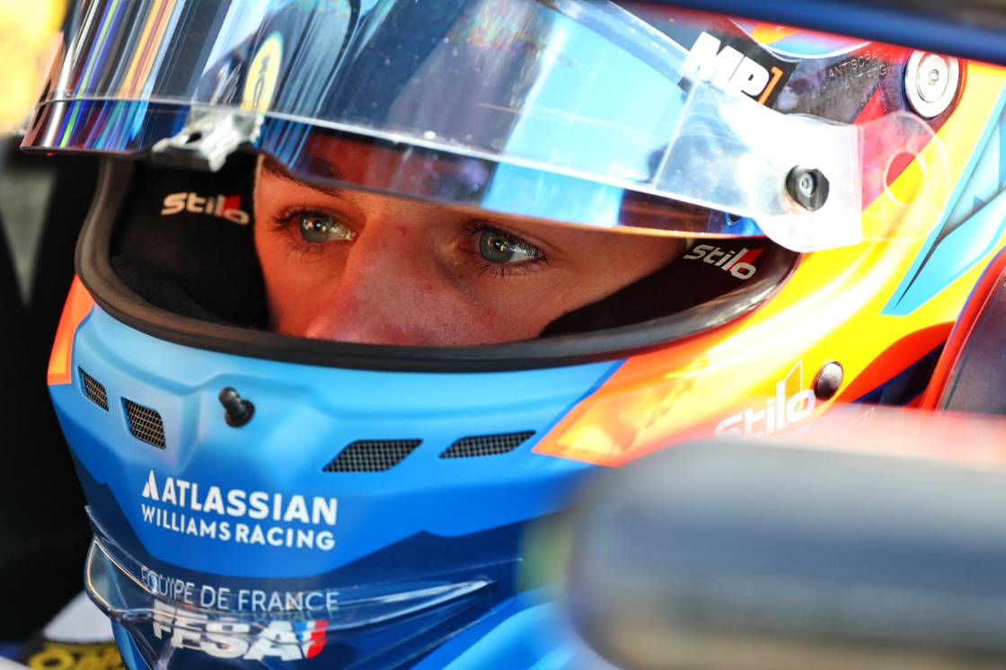 Williams Academy driver, Alessandro Giusti.