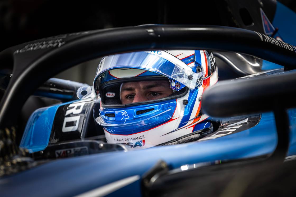 Williams Academy driver Victor Martins to partake in FP1 session at the Spanish GP 2025.