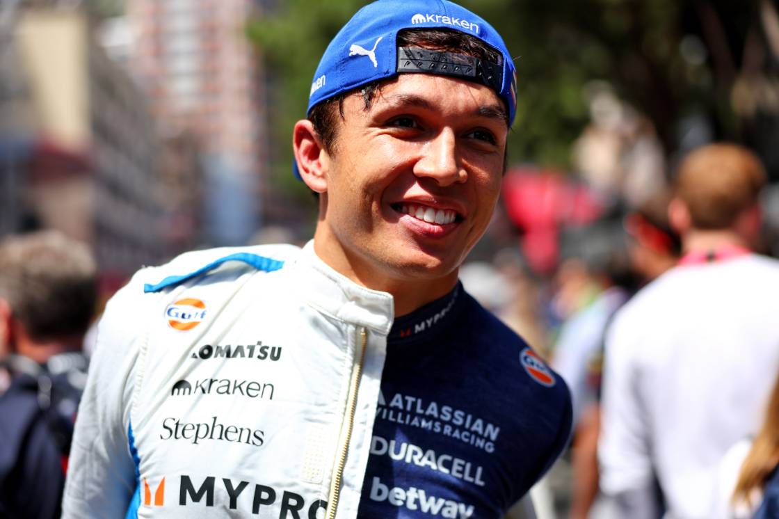 Alex Albon after the F1 Monaco GP