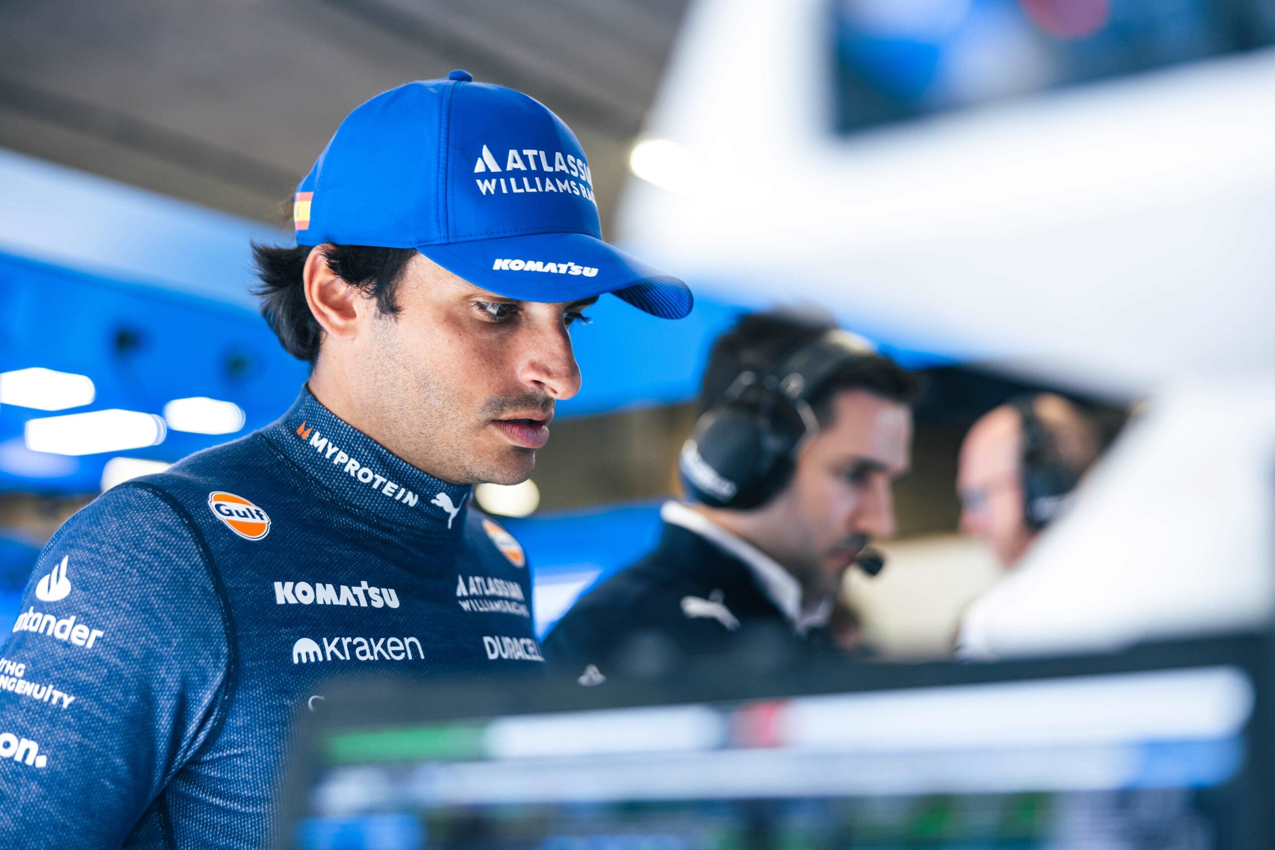 Sainz finishes p18 in the Belgian GP for Williams