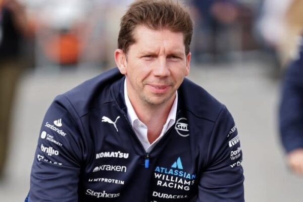 Williams Team Principle James Vowles in the paddock of F1