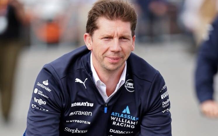 Williams Team Principle James Vowles in the paddock of F1