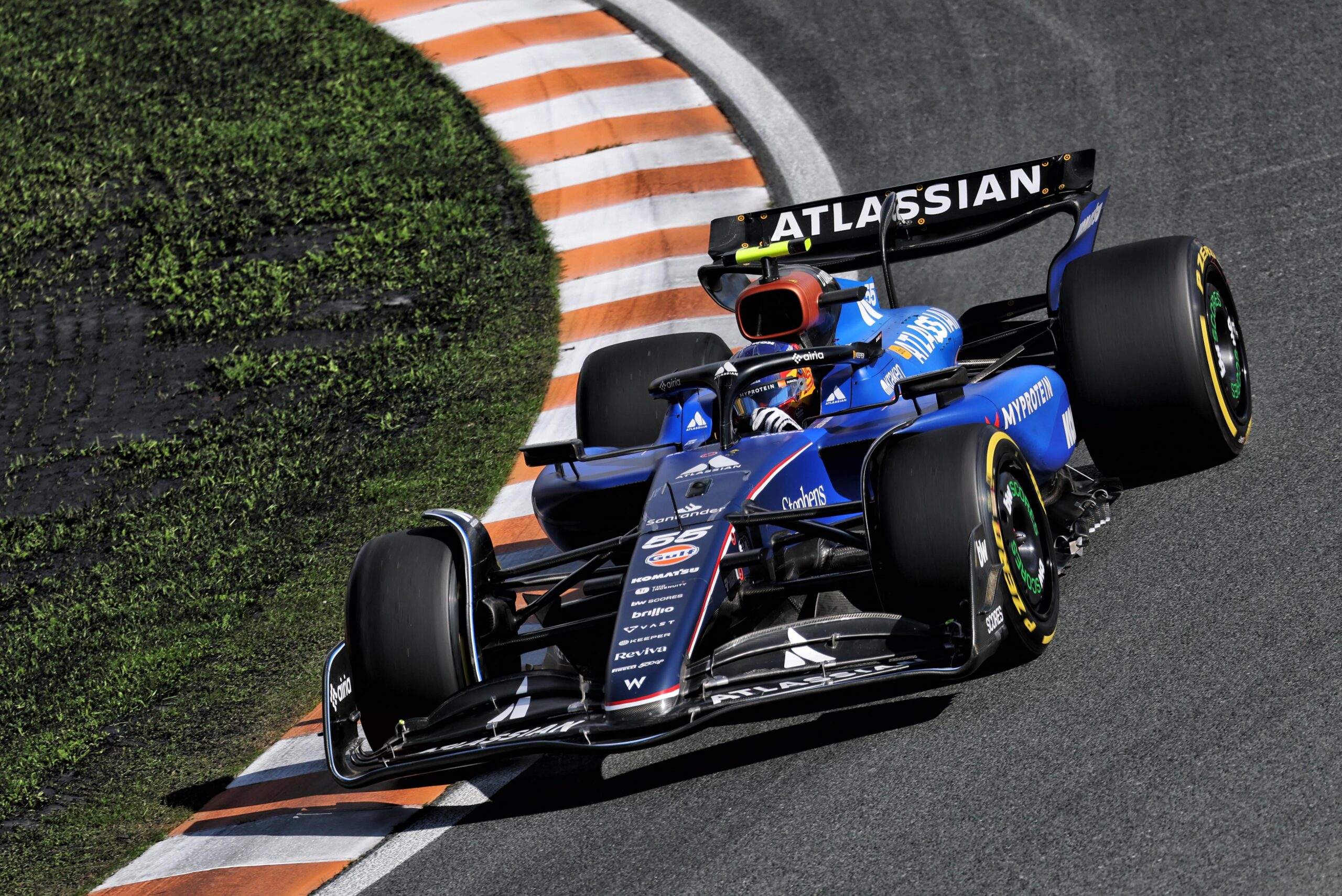 Carlos Sainz of Williams Racing during qualifying of the F1 Dutch GP