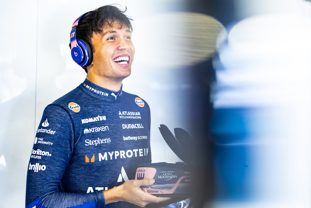 F1 Atlassian Willliams Racing Alex Albon Baku