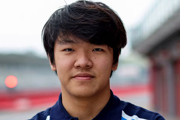 Gerrard Xie with DAMS Lucas Oil for the 2026 F3 season
