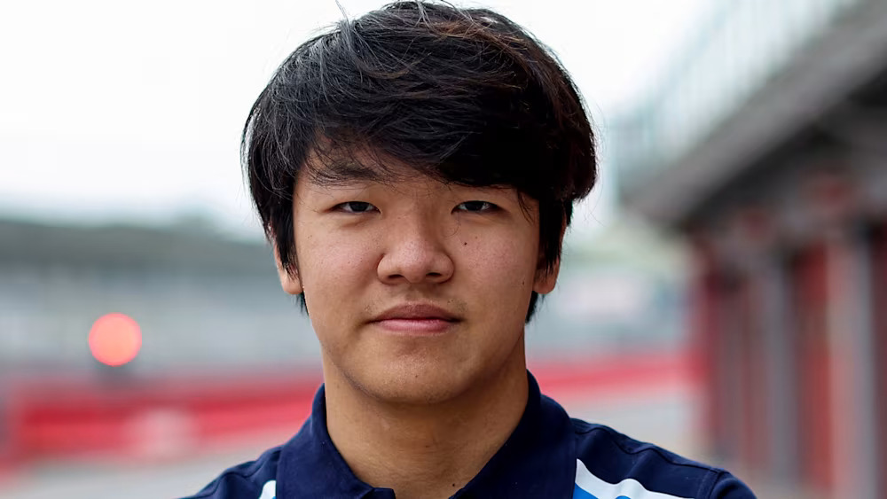 Gerrard Xie with DAMS Lucas Oil for the 2026 F3 season