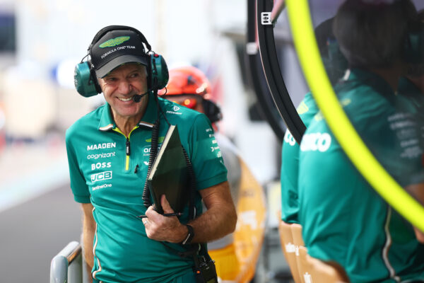 Aston Martin's Adrian Newey during the 2025 F1 season.