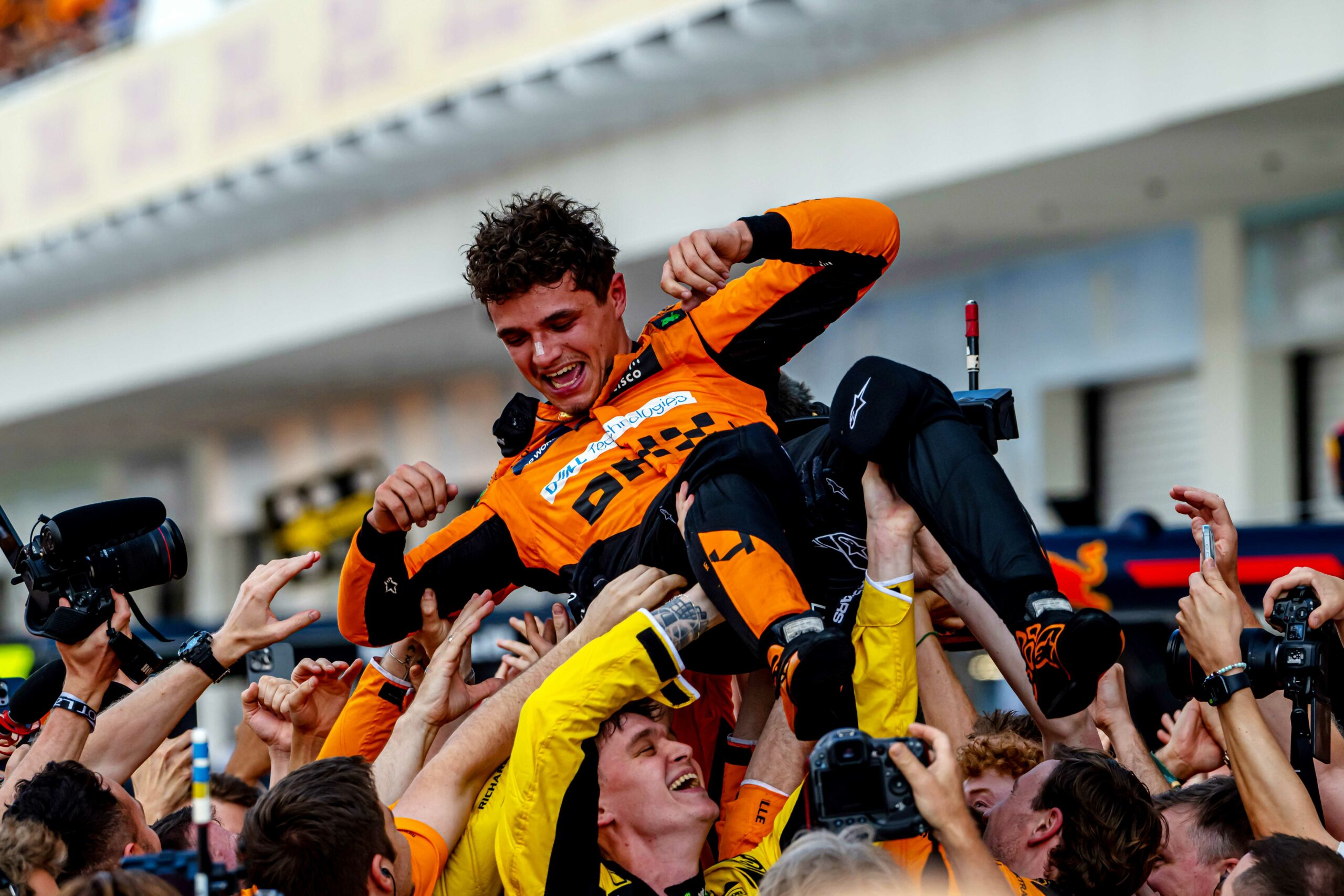 Lando Norris wins the F1 Miami GP Sprint Race