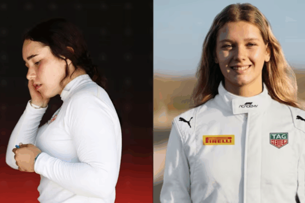 Anagnostiadis and Robertson F1 Academy Las Vegas