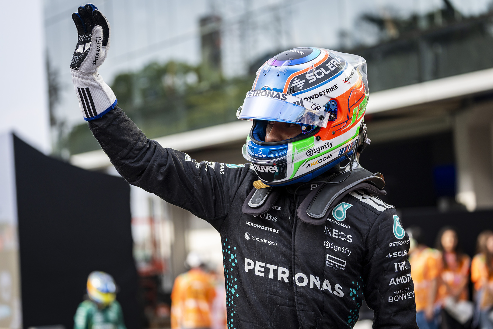 Kimi Antonelli's São Paulo GP Sprint Race saw the Mercedes rookie finish second after a late-race battle with sprint winner, Lando Norris.