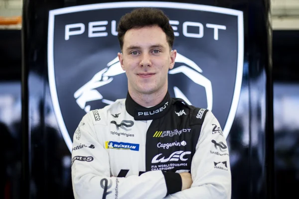 Alex Quinn will step up from Peugeot test and development driver to a full-time WEC Hypercar race seat with the evolved 9X8 in 2027.