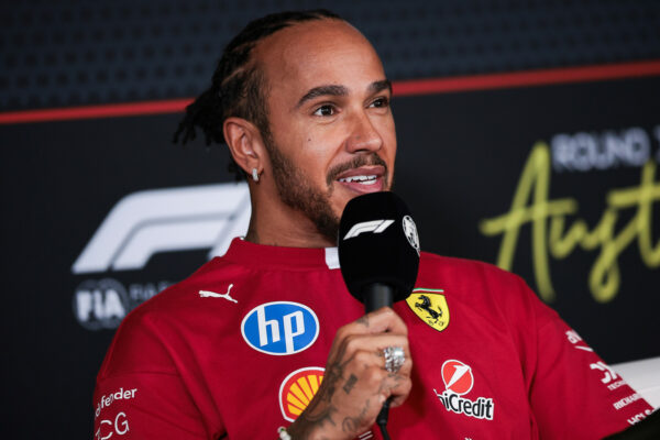 Scuderia Ferrari F1 driver, Lewis Hamilton ahead of the US GP at COTA