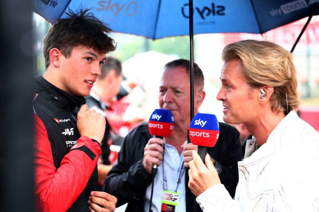 Haas F1 Driver Ollie Bearman at the F1 Belgian GP