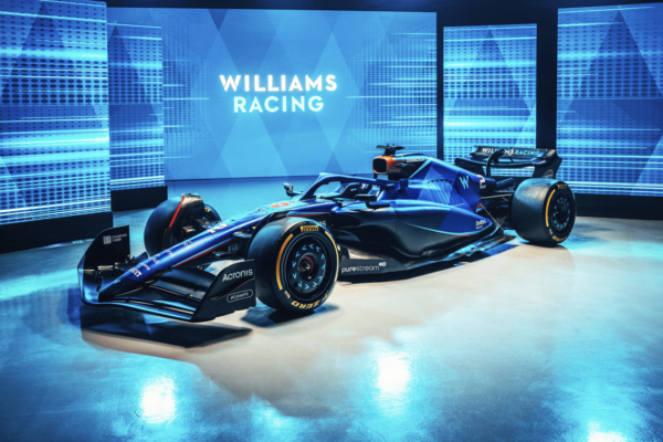 FW45 livery reveals Gulf Oil International Partnership