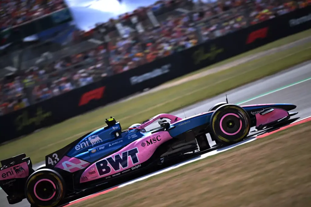 Alpine Colapinto 2026 F1 British GP