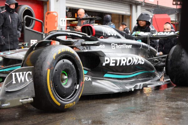 Mercedes reveal new sidepod inlets at Spa: Less drag and higher top speed for the W14