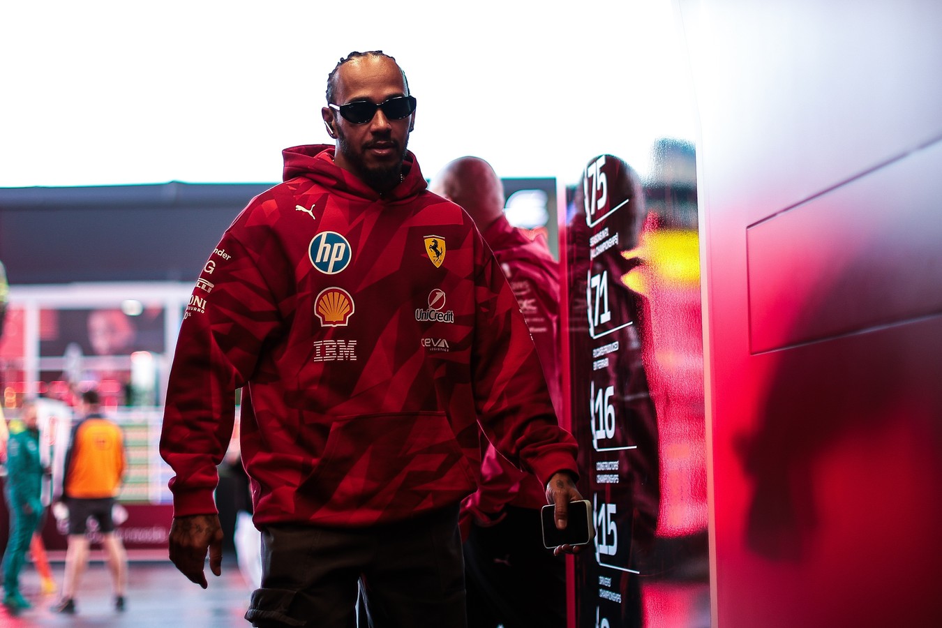 Lewis Hamilton has talked about John Elkann's criticism of him and Ferrari teammate Charles Leclerc ahead of the F1 Las Vegas GP