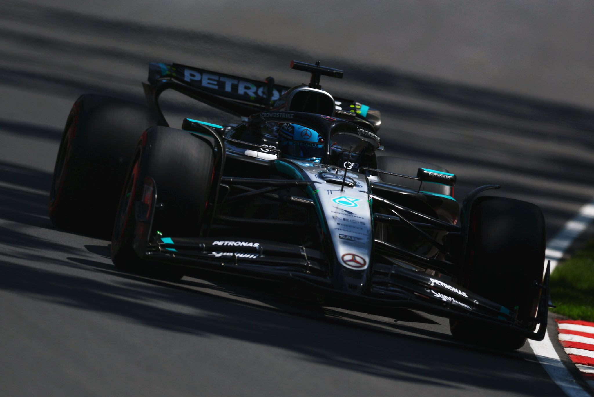 George Russell wins the F1 Canadian GP from Max Verstappen and Andrea Kimi Antonelli
