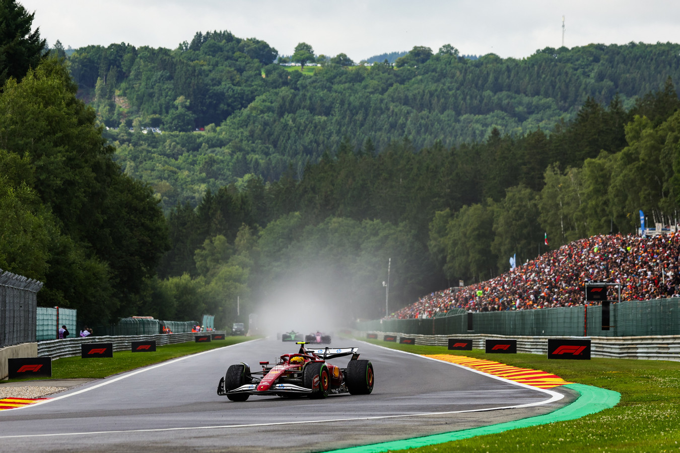 Lewis Hamilton in Spa-Francorchamps, Belgian Grand Prix on Sunday 2025.