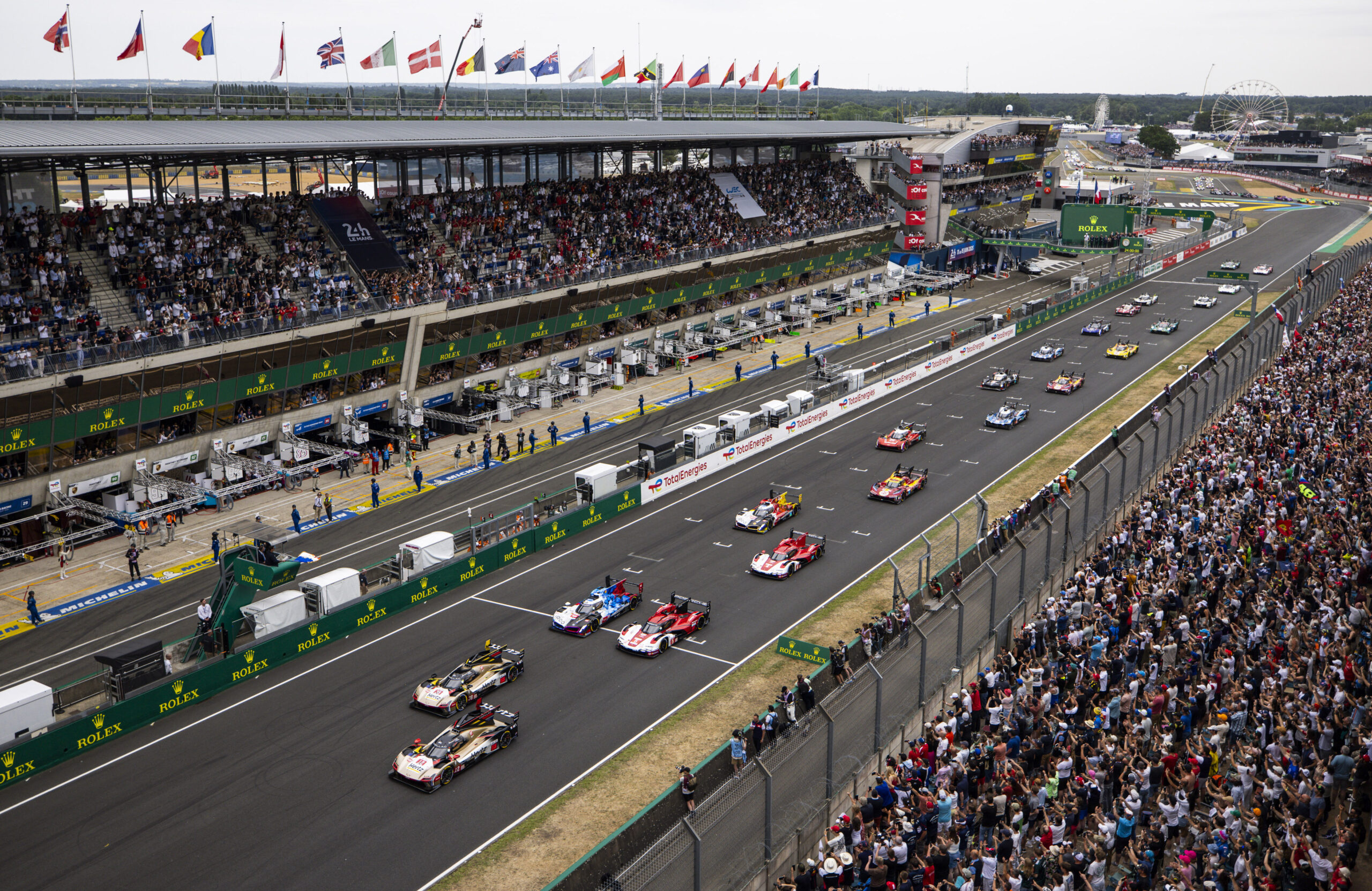 Sir Mark Cavendish will start the 2026 Le Mans 24 Hours, joining a prestigious list of global sporting icons.